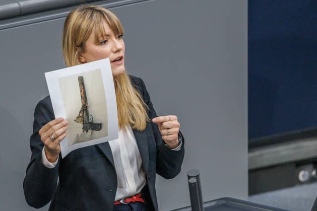 Bundestag Clara Buenger The Left in the German Bundestag on September 24, 2026, in Berlin, Berlin, Germany, Bundestag