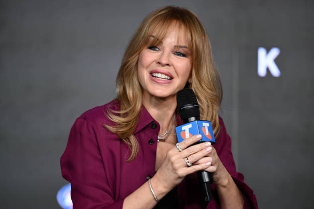 imago images 1083700973, AFL GRAND FINAL KYLIE MINOGUE, Australian singer Kylie Minogue during an announcement for AFL Grand Final entertainment at a media event at the Melbourne Cricket Ground in Melbourne, Thursday, September 24, 2026. NO ARCHIVING MELBOURNE VICTORIA Australia  Copyright: xJOELxCARRETTx 20260924130052359000 imago is entitled to issue a simple usage license at the time of provision. Personality and trademark rights as well as copyright laws regarding art-works shown must be observed. Commercial use at your own risk. MELBOURNE VICTORIA Australia  Copyright: xIMAGO JOELxCARRETTx 1083700973st