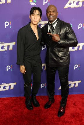 America s Got Talent Season 21 Finale Results Red Carpet 23 September 2025 - Pasadena, California - Yu Hojin, Terry Crews. Attend America s Got Talent Season 21 Finale Results Red Carpet held at the Hotel Dena Pasadena, in Pasadena ., Credit:FS Faye Sadou Avalon United States, CA, Pasadena, Hotel Dena Pasadena  Copyright: xFSx xFayexSadoux xAvalonx 1137742402