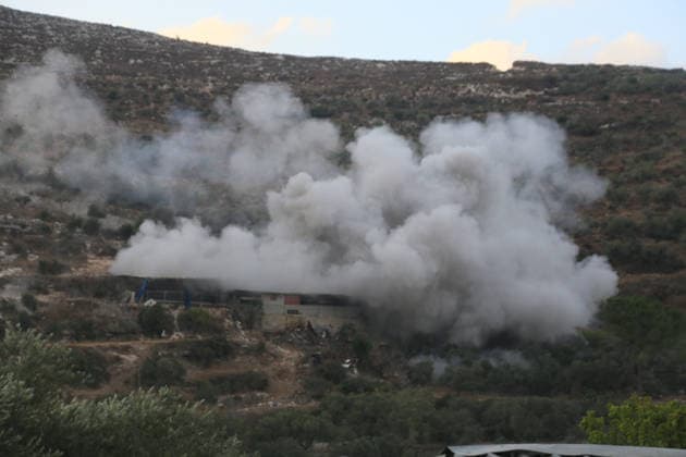 Israeli Forces Demolish Palestinian Prisoner’s Home Near Nablus Israeli forces demolish the family home of Palestinian prisoner Dawas Hassouna in the village of Beit Imrin, northwest of the West Bank city of Nablus, on September 24, 2026. Israeli authorities accuse Hassouna of killing an Israeli settler in a vehicle-ramming incident earlier this year. Photo by Mohammed Nasser apaimages Nablus West Bank Palestinian Territory 240926_Nablus_MN_00(14) Copyright: xapaimagesxMohammedxNasserx xapaimagesx