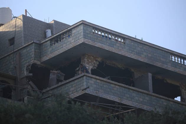 Israeli Forces Demolish Palestinian Prisoner’s Home Near Nablus Israeli forces demolish the family home of Palestinian prisoner Dawas Hassouna in the village of Beit Imrin, northwest of the West Bank city of Nablus, on September 24, 2026. Israeli authorities accuse Hassouna of killing an Israeli settler in a vehicle-ramming incident earlier this year. Photo by Mohammed Nasser apaimages Nablus West Bank Palestinian Territory 240926_Nablus_MN_00(19) Copyright: xapaimagesxMohammedxNasserx xapaimagesx