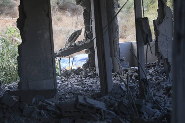 Israeli Forces Demolish Palestinian Prisoner’s Home Near Nablus Israeli forces demolish the family home of Palestinian prisoner Dawas Hassouna in the village of Beit Imrin, northwest of the West Bank city of Nablus, on September 24, 2026. Israeli authorities accuse Hassouna of killing an Israeli settler in a vehicle-ramming incident earlier this year. Photo by Mohammed Nasser apaimages Nablus West Bank Palestinian Territory 240926_Nablus_MN_00(20) Copyright: xapaimagesxMohammedxNasserx xapaimagesx