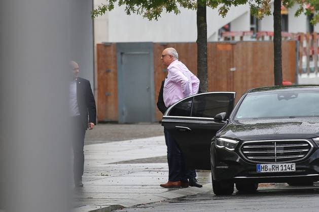 Berlin, Germany, September 24, 2026 Federal Chancellery Informal meeting with the state premiers and the mayor of Bremen, Andreas Bovenschulte (SPD), upon arrival Copyright: xdtsxNachrichtenagenturx dts_136294