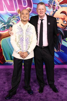 Los Angeles Premiere Of DreamWorks Animation s And Universal Pictures Forgotten Island LOS ANGELES, CALIFORNIA, USA - SEPTEMBER 23: Januel P. Mercado and Mark Swift arrive at the Los Angeles Premiere Of DreamWorks Animation s And Universal Pictures Forgotten Island held at the Lucas Museum of Narrative Art on September 23, 2026 in Los Angeles, California, United States. Los Angeles Lucas Museum of Narrative Art California United States Copyright: xXavierxCollin ImagexPressxAgencyx