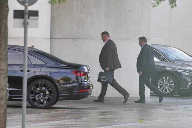Berlin, Germany, September 24, 2026 Federal Chancellery Informal meeting with the state premiers Gordon Schnieder, CDU, Premier of Rhineland-Palatinate, upon arrival Copyright: xdtsxNachrichtenagenturx dts_136295