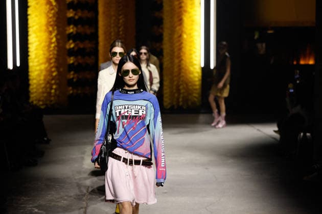 Onitsuka Tiger Spring Summer 2027 Ready-to-Wear Collection fashion show during Milan Fashion Week (MLFW) on September 23, 2026 Onitsuka Tiger Spring Summer 2027 Ready-to-Wear Collection fashion show during Milan Fashion Week (MLFW) on September 23, 2026 Milan, Italy  Copyright: xAgencex xBestimagexAgencex xBestimagex
