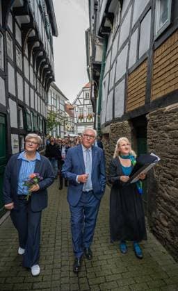Federal President Frank Walter Steinmeier is relocating his official residence to Hattingen for three days ** FOR EDITORIAL USE ONLY ** EDITORIAL USE ONLY ** p Federal President Frank Walter Steinmeier is relocating his official residence to North Rhine-Westphalia for t Copyright: KaixKitschenberg doc87qnd92d4as104wgcho6 ,EDITORIAL USE ONLY Copyright: KaixKitschenberg