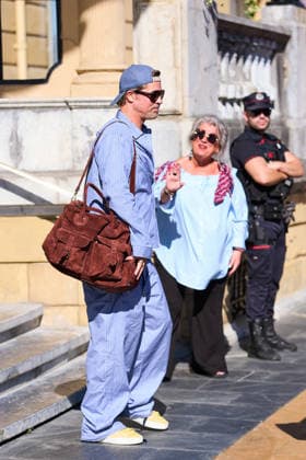 San Sebastian - Brad Pitt Leaves at Maria Cristina Hotel Brad Pitt, Ines de Ramon leaves at Maria Cristina Hotel during 74th San Sebastian International Film Festival on September 24, 2026 in Donostia San Sebastian, Spain. Photo by ABACAPRESS.COM Donostia San Sebastian Euskadi Spain  Copyright: xABACAx