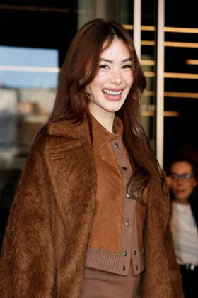 MFW Spring Summer 2027 Max Mara Photocall MP MILAN, ITALY - SEPTEMBER 24: Heart Evangelista attends the Max Mara fashion show during the Milan Fashion Week - Womenswear Spring Summer 2027 on September 24, 2026 in Milan, Italy. Photo by Marco Piovanotto Abacapress.com Milan Italy  Copyright: xPiovanottoxMarco ABACAx