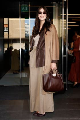 MFW Spring Summer 2027 Max Mara Photocall MP MILAN, ITALY - SEPTEMBER 24: Ginevra Ferro attends the Max Mara fashion show during the Milan Fashion Week - Womenswear Spring Summer 2027 on September 24, 2026 in Milan, Italy. Photo by Marco Piovanotto Abacapress.com Milan Italy  Copyright: xPiovanottoxMarco ABACAx