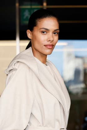 MFW Spring Summer 2027 Max Mara Photocall MP MILAN, ITALY - SEPTEMBER 24: Tina Kunakey attend the Max Mara fashion show during the Milan Fashion Week - Womenswear Spring Summer 2027 on September 24, 2026 in Milan, Italy. Photo by Marco Piovanotto Abacapress.com Milan Italy  Copyright: xPiovanottoxMarco ABACAx