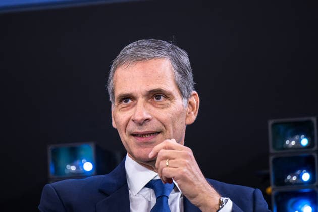 Artificial Intelligence Summit - Marseille CMA-CGM Chairman Rodolphe Saade pictured during first day of Artificial Intelligence Marseille, a summit concerning AI in stade CEPAC Velodrome de Marseille, France on September 14, 2026. Photo by Laurent Coust ABACAPRESS.COM Marseille France  Copyright: xCoustxLaurent ABACAx