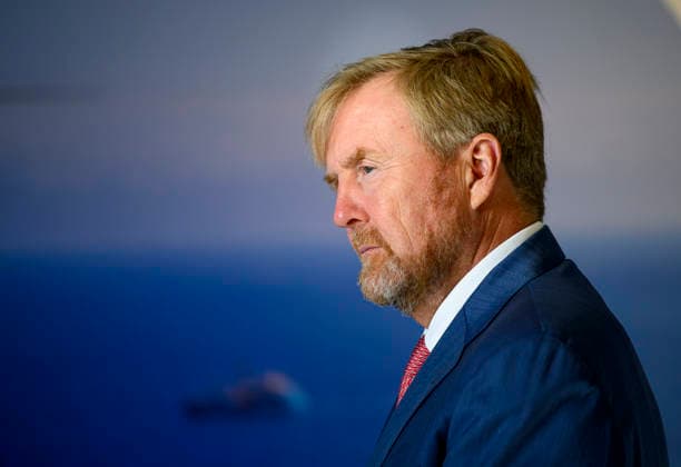 24-09-2026 IJmuiden King Willem-Alexander visited De Rijke Noordzee and Ecowende™s onshore service base in IJmuiden. Â  Copyright: xPPEx