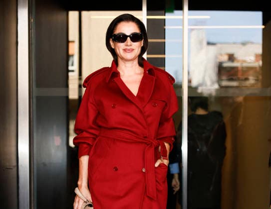 MFW Spring Summer 2027 Max Mara Photocall MP MILAN, ITALY - SEPTEMBER 24: Luisa Ranieri attends the Max Mara fashion show during the Milan Fashion Week - Womenswear Spring Summer 2027 on September 24, 2026 in Milan, Italy. Photo by Marco Piovanotto Abacapress.com Milan Italy  Copyright: xPiovanottoxMarco ABACAx