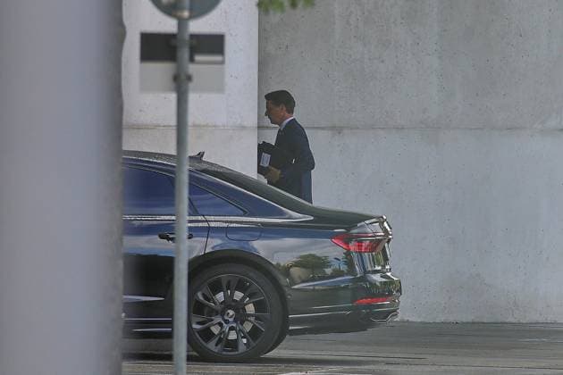Berlin, Germany, September 24, 2026, Federal Chancellery: Informal meeting with the state premiers; Hendrik Wüst, CDU, Premier of North Rhine-Westphalia, upon arrival Copyright: xdtsxNachrichtenagenturx dts_136355