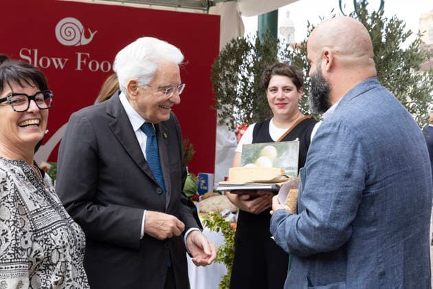 September 24, 2026, Turin, Rome, Italy: President of the Republic Sergio Mattarella at the Terra Madre and Salone del Gusto ceremony Turin Italy  - ZUMAa289 20260924_zia_a289_015 Copyright: xAmmendolaxUffxStampax xAgfx