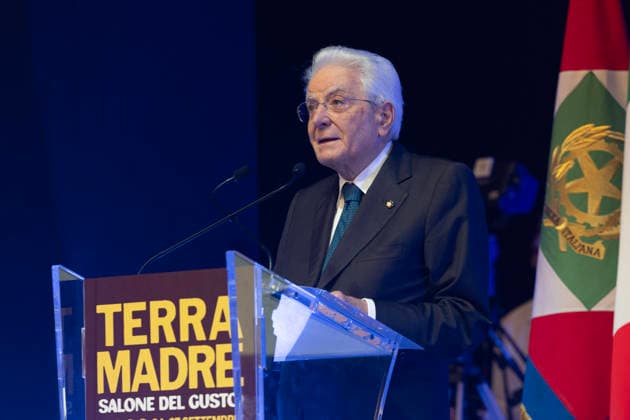 September 24, 2026, Turin, Rome, Italy: President of the Republic Sergio Mattarella at the Terra Madre and Salone del Gusto ceremony, Turin, 24 09 2026 Turin Italy  - ZUMAa289 20260924_zia_a289_021 Copyright: xAmmendolaxUffxStampax xAgfx