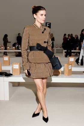 IPA88905906 - Milan, Milan Women™s Fashion Week Spring Summer 2027 - Women™s Fashion, Spring Summer 2027 - Max Mara fashion show - guests - Pictured: Kate Mara.  Copyright: xCinziaxCamelax xx IPA88905906
