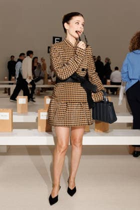 IPA88905918 - Milan, Milan Women™s Fashion Week Spring Summer 2027 - Women™s Fashion, Spring Summer 2027 - Max Mara fashion show - guests - Pictured: Kate Mara.  Copyright: xCinziaxCamelax xx IPA88905918
