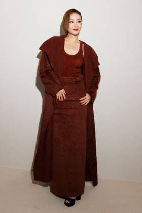 IPA88905927 - Milan, Milan Women™s Fashion Week Spring Summer 2027 - Women™s Fashion, Spring Summer 2027 - Max Mara fashion show - guests - Pictured: Gao Ye  Copyright: xCinziaxCamelax xx IPA88905927