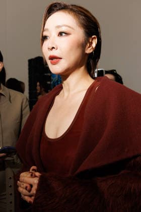 IPA88905943 - Milan, Milan Women™s Fashion Week Spring Summer 2027 - Women™s Fashion, Spring Summer 2027 - Max Mara fashion show - guests - Pictured: Gao Ye  Copyright: xCinziaxCamelax xx IPA88905943