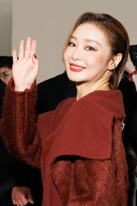 IPA88905967 - Milan, Milan Women™s Fashion Week Spring Summer 2027 - Women™s Fashion, Spring Summer 2027 - Max Mara fashion show - guests - Pictured: Gao Ye  Copyright: xCinziaxCamelax xx IPA88905967
