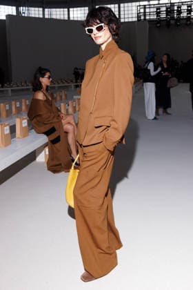 IPA88904421 - Milan, Milan Women™s Fashion Week Spring Summer 2027 - Women™s Fashion, Spring Summer 2027 - Max Mara fashion show - guests - Pictured: Paz Vega  Copyright: xCinziaxCamelax xx IPA88904421