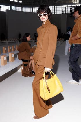 IPA88904424 - Milan, Milan Women™s Fashion Week Spring Summer 2027 - Women™s Fashion, Spring Summer 2027 - Max Mara fashion show - guests - Pictured: Paz Vega  Copyright: xCinziaxCamelax xx IPA88904424
