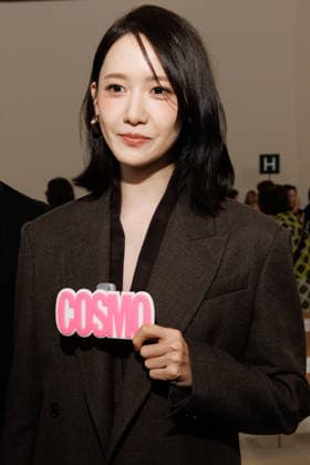IPA88905881 - Milan, Milan Women™s Fashion Week Spring Summer 2027 - Women™s Fashion, Spring Summer 2027 - Max Mara fashion show - guests - Pictured: Yoona Lim  Copyright: xCinziaxCamelax xx IPA88905881