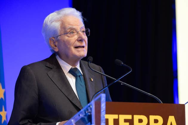 September 24, 2026, Turin, Rome, Italy: President of the Republic Sergio Mattarella at the Terra Madre and Salone del Gusto ceremony, Turin, 24 09 2026 Turin Italy  - ZUMAa289 20260924_zia_a289_023 Copyright: xAmmendolaxUffxStampax xAgfx