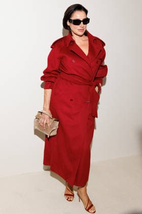 IPA88906446 - Milan, Milan Women™s Fashion Week Spring Summer 2027 - Women™s Fashion, Spring Summer 2027 - Max Mara fashion show - guests - Pictured: Luisa Ranieri.  Copyright: xCinziaxCamelax xx IPA88906446