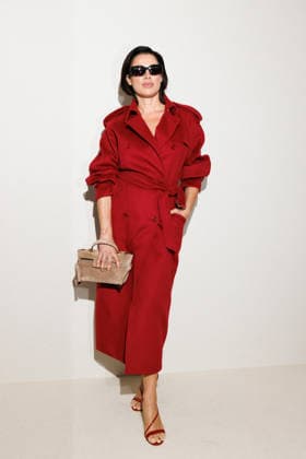IPA88906453 - Milan, Milan Women™s Fashion Week Spring Summer 2027 - Women™s Fashion, Spring Summer 2027 - Max Mara fashion show - guests - Pictured: Luisa Ranieri.  Copyright: xCinziaxCamelax xx IPA88906453