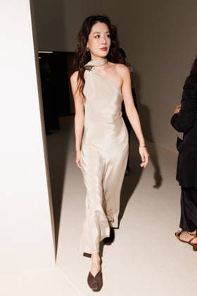 IPA88907215 - Milan, Milan Women™s Fashion Week Spring Summer 2027 - Women™s Fashion, Spring Summer 2027 - Max Mara fashion show - guests - Pictured: a guest.  Copyright: xCinziaxCamelax xx IPA88907215