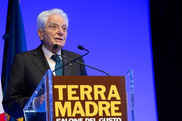 September 24, 2026, Turin, Rome, Italy: President of the Republic Sergio Mattarella at the Terra Madre and Salone del Gusto ceremony, Turin, 24 09 2026 Turin Italy  - ZUMAa289 20260924_zia_a289_024 Copyright: xAmmendolaxUffxStampax xAgfx