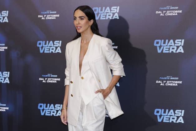News - Photocall - QUASI VERA Rocio Munoz Morales attends the photocall of the movie QUASI VERA on September 24, 2026 at hotel Sina Bernini Bristol, Rome, Italy Rome Hotel Sina Bernini Bristol Italy Copyright: xEmanuelaxVertollix xLiveMediax LPN_2692208