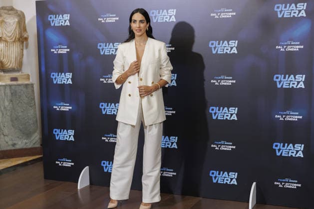 News - Photocall - QUASI VERA Rocio Munoz Morales attends the photocall of the movie QUASI VERA on September 24, 2026 at hotel Sina Bernini Bristol, Rome, Italy Rome Hotel Sina Bernini Bristol Italy Copyright: xEmanuelaxVertollix xLiveMediax LPN_2692214