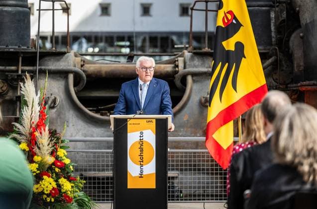 Presentation of the Order of Merit by the Federal President during the Ortszeit event in Hattingen ** FOR EDITORIAL PURPOSES ONLY ** EDITORIAL USE ONLY ** p Federal President Frank Walter Steinmeier (SPD) will present the Order of Merit on Thursday, September 24, 2026, at the conclusion of his three-day visit Copyright: MartinxMöller doc87qpf7kln5jpxo2a1msb ,EDITORIAL USE ONLY Copyright: MartinxMöller