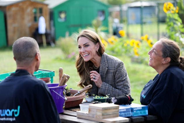 . 24 09 2026. Southend-on-Sea, United Kingdom. Kate Middleton, the Princess of Wales, during a visit to mark Addiction Awareness Week at the Forward Trust in Southend-on-Sea, United Kingdom.  xPoolx xi-Imagesx IIM-27026-0037