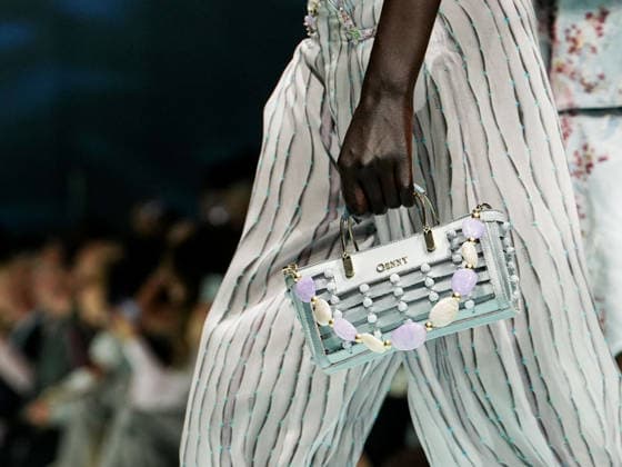 IPA88906732 - Milan, Milan Women™s Fashion Week Spring Summer 2027 - Women™s Fashion, Spring Summer 2027 - Genny fashion show - pictured on the runway: Model.  Copyright: xEmanuelexDexCarlix xEmanuelexDexCarlix IPA88906732