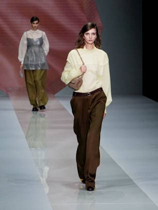 IPA88909266 - Milan, Milan Women™s Fashion Week Spring Summer 2027 - Women™s Fashion, Spring Summer 2027 - Anteprima fashion show - pictured on the runway: model  Copyright: xEmanuelexRobertoxDexCarlix xx IPA88909266