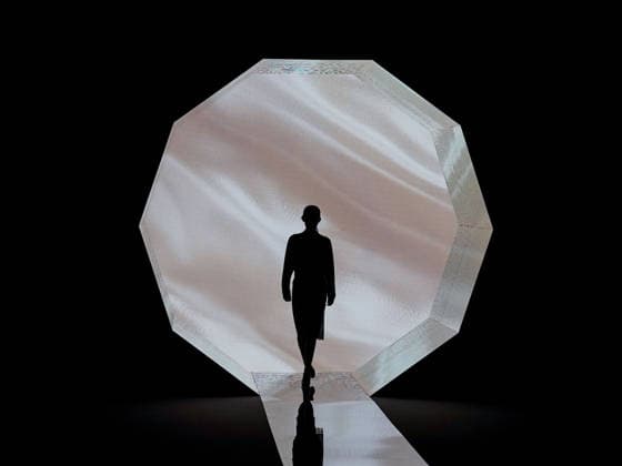 IPA88909221 - Milan, Milan Women™s Fashion Week Spring Summer 2027 - Women™s Fashion, Spring Summer 2027 - Anteprima fashion show - pictured on the runway: model  Copyright: xEmanuelexDexCarlix xEmanuelexDexCarlix IPA88909221