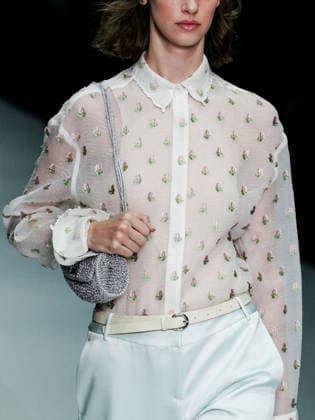 IPA88909263 - Milan, Milan Women™s Fashion Week Spring Summer 2027 - Women™s Fashion, Spring Summer 2027 - Anteprima fashion show - pictured on the runway: model  Copyright: xEmanuelexRobertoxDexCarlix xx IPA88909263