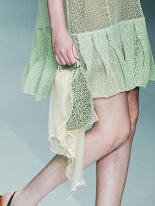 IPA88910049 - Milan, Milan Women™s Fashion Week Spring Summer 2027 - Women™s Fashion, Spring Summer 2027 - Anteprima fashion show - pictured on the runway: model  Copyright: xEmanuelexDexCarlix xEmanuelexDexCarlix IPA88910049