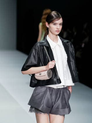 IPA88910057 - Milan, Milan Women™s Fashion Week Spring Summer 2027 - Women™s Fashion, Spring Summer 2027 - Anteprima fashion show - pictured on the runway: model  Copyright: xEmanuelexDexCarlix xEmanuelexDexCarlix IPA88910057