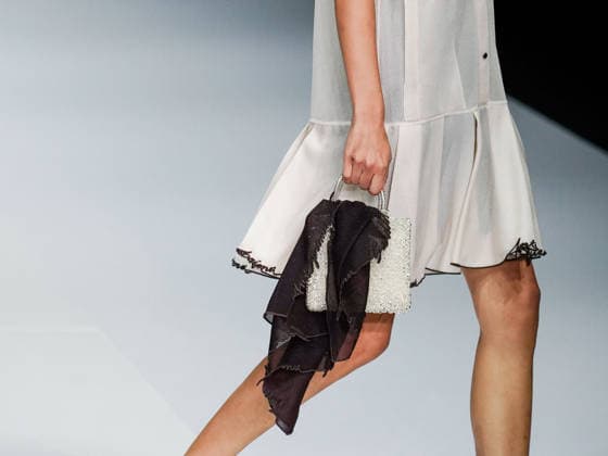 IPA88910703 - Milan, Milan Women™s Fashion Week Spring Summer 2027 - Women™s Fashion, Spring Summer 2027 - Anteprima fashion show - pictured on the runway: model  Copyright: xEmanuelexDexCarlix xEmanuelexDexCarlix IPA88910703