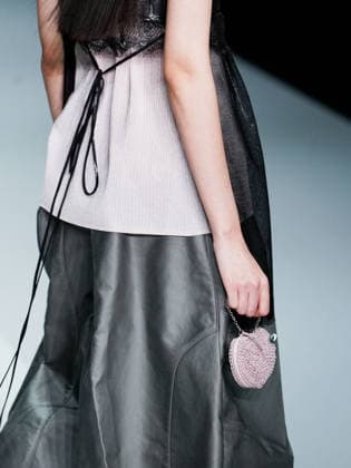 IPA88910786 - Milan, Milan Women™s Fashion Week Spring Summer 2027 - Women™s Fashion, Spring Summer 2027 - Anteprima fashion show - pictured on the runway: model  Copyright: xEmanuelexDexCarlix xEmanuelexDexCarlix IPA88910786
