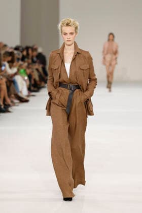 Runway at the Max Mara fashion show during Milan Fashion Week Women s Spring Summer 2027 on September 24, 2026, in Milan, Italy Bestimage Milan, Italy  Copyright: xAgencex xBestimagexAgencex xBestimagex