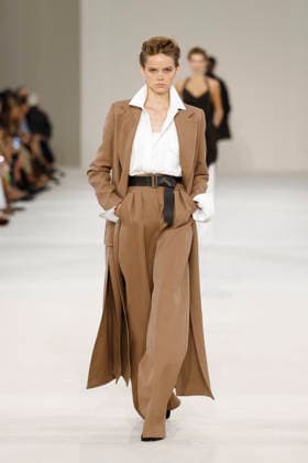 Runway at the Max Mara fashion show during Milan Fashion Week Women s Spring Summer 2027 on September 24, 2026, in Milan, Italy Bestimage Milan, Italy  Copyright: xAgencex xBestimagexAgencex xBestimagex