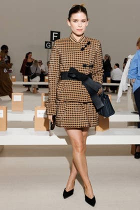 MFW - Max Mara Front Row Kate Mara. at Max Mara fashion show during Milan Women’s Fashion Week Spring Summer 2027, in Milan, Italy on September 24, 2026. Phtoo by Cinzia Camela IPA ABACAPRESS.COM Milan Italy  Copyright: xIPA ABACAx