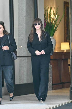 IPA88912736 - Milan, Fashion Week, leaving Palazzo Parigi In the photo: Monica Bellucci  Copyright: xManuelexMangiarotti ipa-agency.netx xManuelexMangiarottix IPA88912736